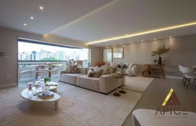 Maravilhoso apto. alto padrão com 240m² úteis - 100% reformado - 04 suítes - varanda gourmet - 06 w.c - 03 vagas - prédio com lazer - vila rica/santos