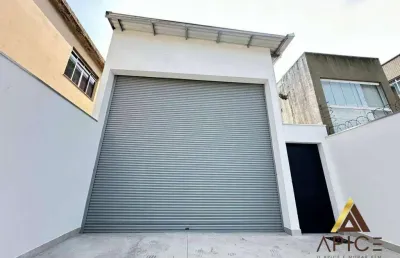 Galpão, 282 m² - venda por r$ 2.000.000 ou aluguel por r$ 16.000/mês - ponta da praia - santos/sp