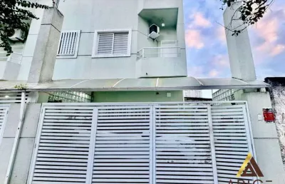 Sobrado triplex com 3 dormitórios à venda, 120 m² por r$ 750.000 - campo grande - santos/sp