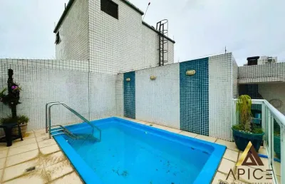 Cobertura com 3 dormitórios, 255 m² - venda por r$ 1.899.000,00 ou aluguel por r$ 10.000,00/mês - embaré - santos/sp