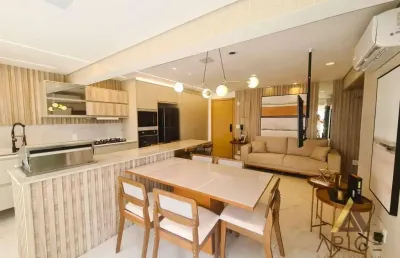 Maravilhoso apto. novo em prédio lançamento com lazer completo - 65m² úteis - 02 dorm. sendo 01 suíte - vrd. gourmet - 02 w.c - 01 vaga demarcada