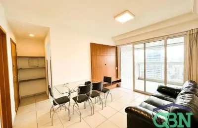 Excelente apto. alto padrão com 82m² úteis - 02 suítes - 02 varandas - 03 w.c - lazer completo + serviços - 01 vaga - por r$ 8.000 (pacote) - gonzaga