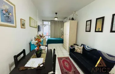 Apartamento sala living à venda, 42 m² por r$ 206.000 - itararé - são vicente/sp