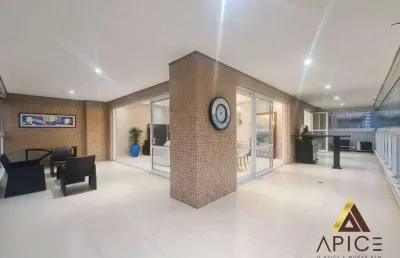 Maravilhoso apartamento alto padrão com 210m² úteis - 03 suítes - 05 w,c - varanda gourmet com churrasqueira - 03 vagas - lazer completo - gonzaga
