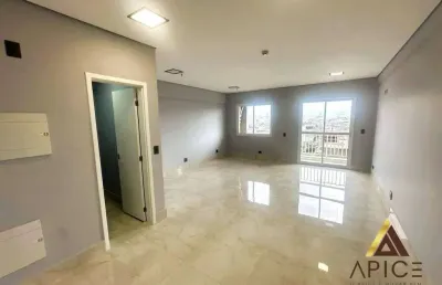 Sala para alugar, 54 m² por r$ 2.300,00/mês - vila matias - santos/sp