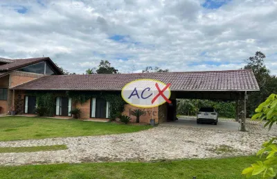 Chácara com 3 dormitórios à venda, 20000 m² por r$ 2.990.000,00 - américa de cima - morretes/pr