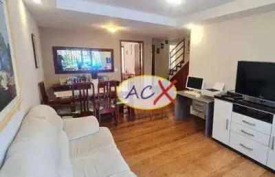 Sobrado com 3 dormitórios à venda, 173 m² por r$ 780.000,00 - jardim das américas - curitiba/pr