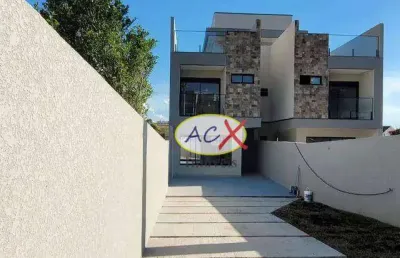 Sobrado com 3 dormitórios à venda, 169 m² por r$ 899.000,00 - xaxim - curitiba/pr