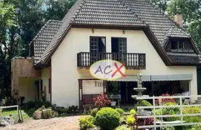 Casa com 4 dormitórios à venda, 630 m² por r$ 2.100.000,00 - taboão - curitiba/pr