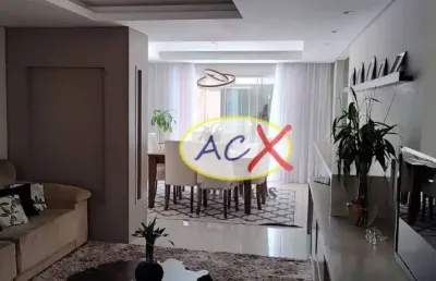 Sobrado com 4 dormitórios à venda, 240 m² por r$ 1.380.000,00 - novo mundo - curitiba/pr