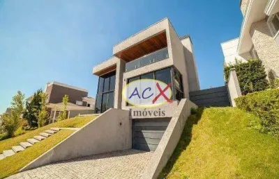 Casa com 4 dormitórios à venda, 615 m² por r$ 5.900.000,00 - campo comprido - curitiba/pr