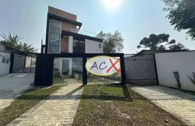 Sobrado com 3 dormitórios à venda, 175 m² por r$ 1.080.000,00 - santa felicidade - curitiba/pr