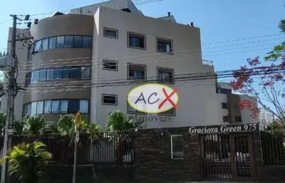 Cobertura com 3 dormitórios à venda, 250 m² por r$ 2.500.000,00 - hugo lange - curitiba/pr