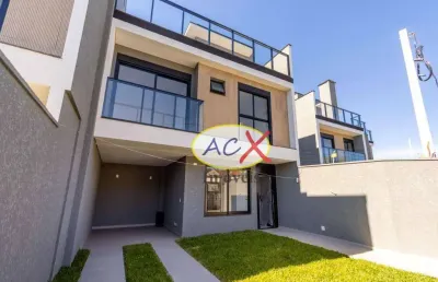 Sobrado com 3 dormitórios à venda, 157 m² por r$ 923.000,00 - pilarzinho - curitiba/pr