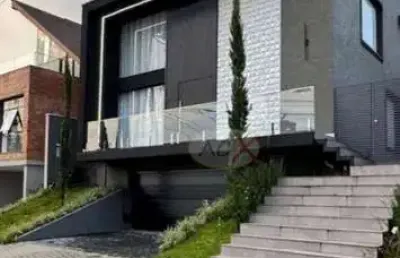 Casa com 3 dormitórios à venda, 367 m² por r$ 2.690.000,00 - abranches - curitiba/pr