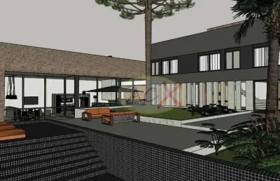 Casa com 4 dormitórios à venda, 620 m² por r$ 2.300.000,00 - santa felicidade - curitiba/pr