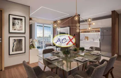 Apartamento com 3 dormitórios à venda, 77 m² por r$ 830.000,00 - cristo rei - curitiba/pr