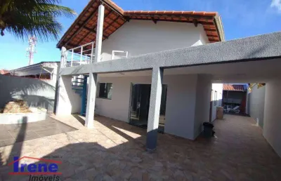 Casa com 3 dormitórios à venda, 132 m² por r$ 590.000,00 - parque balneário itanhaem - itanhaém/sp
