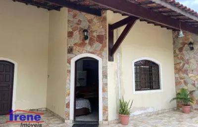 Casa a 30 metros da praia com 2 dormitórios à venda, 73 m² por r$ 450.000 - nova itanhaém - itanhaém/sp