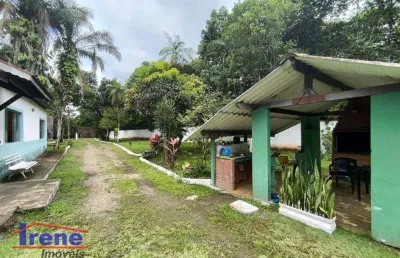 Chácara com 8 dormitórios à venda, 5200 m² por r$ 450.000,00 - jardim das palmeiras - itanhaém/sp