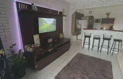Casa com 2 dormitórios, 115 m² - venda por r$ 300.000,00 ou aluguel por r$ 2.100,00/mês - loty - itanhaém/sp