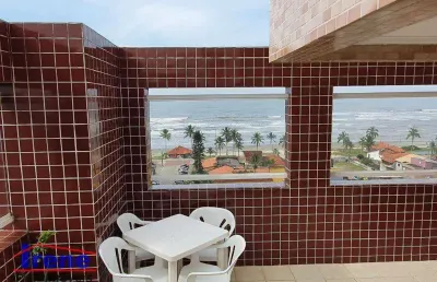 Cobertura com 3 dormitórios à venda, 121 m² por r$ 920.000,00 - centro - itanhaém/sp