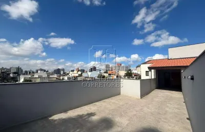 Cobertura com 2 dormitórios à venda, 110 m² - vila alice - santo andré/sp