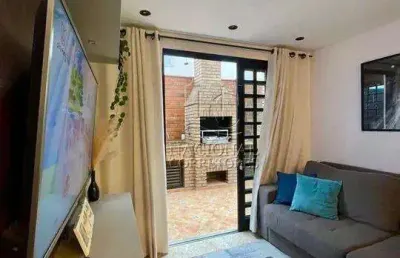Sobrado à venda, 3 quartos, 3 suítes, 2 vagas, vila metalúrgica - santo andré/sp