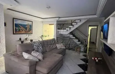 Sobrado à venda, 4 quartos, 3 vagas, parque são vicente - mauá/sp