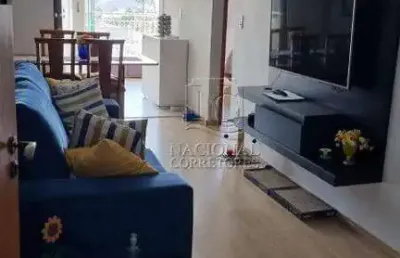 Apartamento à venda, 2 quartos, 1 suíte, 2 vagas, campestre - santo andré/sp