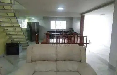 Sobrado à venda, 5 quartos, 3 suítes, 3 vagas, campestre - santo andré/sp