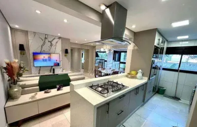 Apartamento à venda, 3 quartos, 1 suíte, 2 vagas, jardim - santo andré/sp