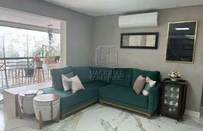 Apartamento à venda, 3 quartos, 1 suíte, 2 vagas, jardim - santo andré/sp