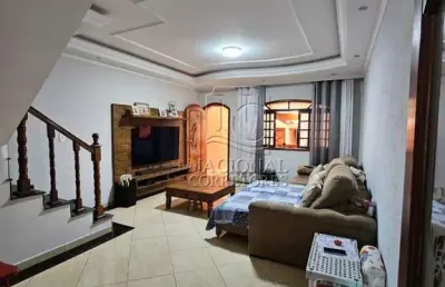 Sobrado à venda, 225 m² por r$ 800.000,00 - parque oratório - santo andré/sp