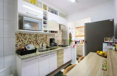 Cobertura com 2 dormitórios à venda, 134 m² por r$ 588.000,00 - vila valparaíso - santo andré/sp
