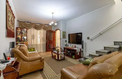 Sobrado à venda, 3 quartos, 2 vagas, parque novo oratório - santo andré/sp