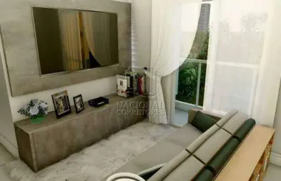 Apartamento com 2 dormitórios à venda, 46 m² - santa maria - santo andré/sp