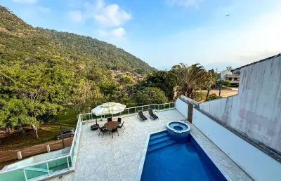 Casa de condomínio com 5 dorms, recanto lagoinha, ubatuba - r$ 3.8 mi, cod: 2448