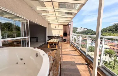 Cobertura com 3 quartos, praia das toninhas, ubatuba - r$ 2.2 mi, cod: 2583