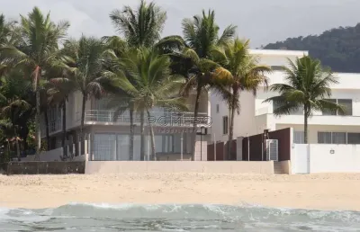 Casa com 4 quartos, praia do sapê, ubatuba - r$ 6.5 mi, cod: 1437