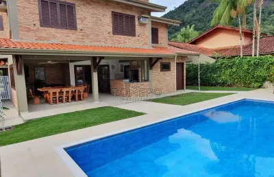 Casa de condomínio com 6 quartos, recanto lagoinha, ubatuba - r$ 2.8 mi, cod: 1563