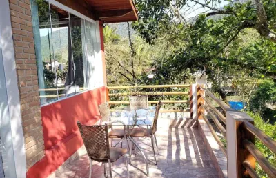 Casa com 2 quartos, sertão da quina, ubatuba - r$ 380 mil, cod: 1889