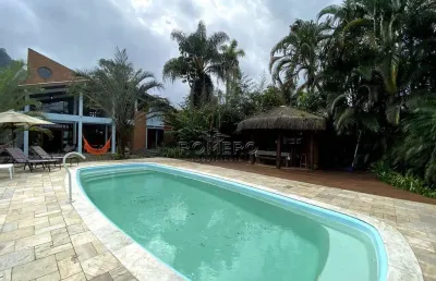 Casa de condomínio com 5 quartos, praia dura, ubatuba - r$ 8 mi, cod: 1896
