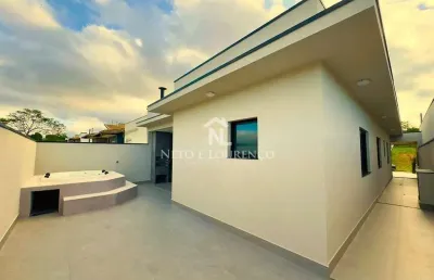 Casa térrea nova com 3 suítes à venda no condomínio phytus, itupeva-sp – modernidade, conforto e se