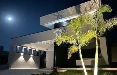 Casa térrea recém construída à venda no residencial pecan, itupeva-sp – modernidade, conforto, segu