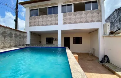 Casa para venda em itanhaém, cibratel 2, 5 dormitórios, 2 suítes, 5 banheiros, 3 vagas