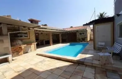 Casa para venda em itanhaém, jardim suarão, 6 dormitórios, 6 suítes, 1 banheiro, 7 vagas
