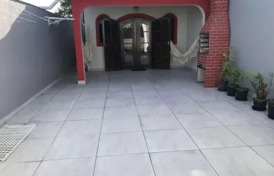 Casa para venda em itanhaém, umuarama, 2 dormitórios, 1 banheiro, 2 vagas