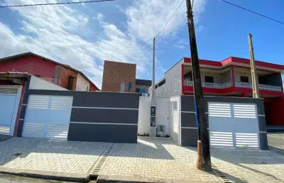 Casa para venda em itanhaém, jamaica, 3 dormitórios, 1 suíte, 1 banheiro, 2 vagas