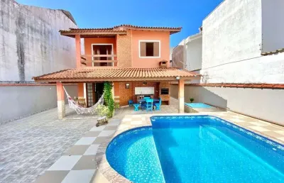 Casa para venda em itanhaém, cibratel 2, 4 dormitórios, 1 suíte, 2 banheiros, 5 vagas